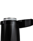 Skinny Onyx 12 oz Slim Can Cooler With Locking Lid